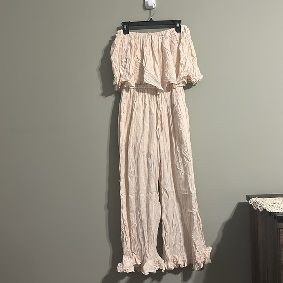 Jaded Gypsy The WC Romper in Parchment O/S - Picture 2 of 15